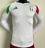 Long sleeve 2024 Italy Away Player Version Thailand Quality