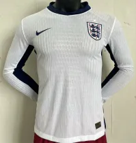 Long sleeve 2024 England home Player Version Thailand Quality
