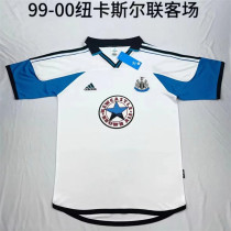 99-00 Newcastle United Away Retro Jersey Thailand Quality