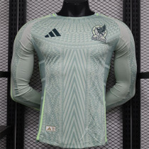 Long sleeve 2024 Mexico Away Player Version Thailand Quality