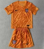 Kids kit 2024 United States (Goalkeeper) Thailand Quality