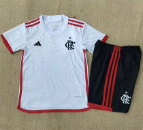 Kids kit 24-25 Flamengo Away Thailand Quality