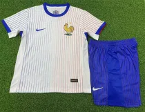 Player Version Kids kit 2024 France Away Thailand Quality