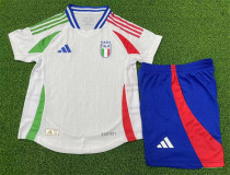 Player Version Kids kit 2024 Italy Away Thailand Quality