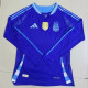 Long sleeve 2024 Argentina Away Player Version Thailand Quality