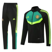 24-25 Manchester United (black) Jacket Adult Sweater tracksuit set
