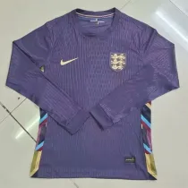 Long sleeve 2024 England Away Player Version Thailand Quality