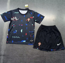 Kids kit 2024 Portugal (Training clothes) Thailand Quality