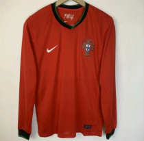 2024 Portugal home Long sleeve Thailand Quality