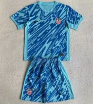 Kids kit 2024 United States (Goalkeeper) Thailand Quality
