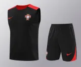 2024 Portugal (vest) Adult Jersey & Short Set Quality