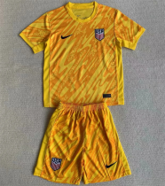 Kids kit 2024 United States (Goalkeeper) Thailand Quality