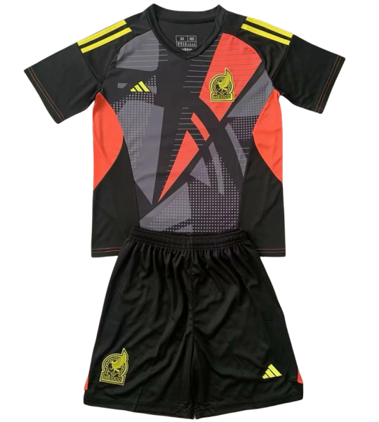 2024 Mexico (Goalkeeper) Set.Jersey & Short High Quality