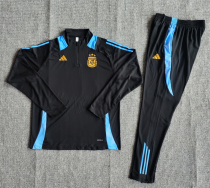 2024 Argentina (black) Adult Sweater tracksuit set Training Suit