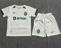 Kids kit 24-25 Sporting Lisbon (Winner's Cup) Thailand Quality
