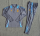 2024 Argentina (dark grey) Adult Sweater tracksuit set Training Suit