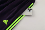 24-25 Bayern München (Gray purple) Jacket Sweater tracksuit set