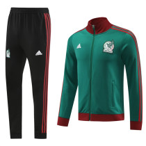 24-25 Mexico(green)Jacket Adult Sweater tracksuit set