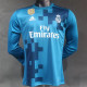 Long sleeve 17-18 Real Madrid Third Away (Player Version) Retro Jersey Thailand Quality