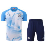 24-25 Manchester City (Training clothes) Set.Jersey & Short High Quality