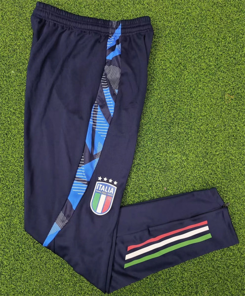 2024 Italy (blue) Long training pants Thailand Quality