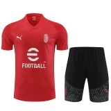 23-24 AC Milan (Training clothes) Set.Jersey & Short High Quality