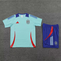 2024 Spain (Training clothes) Adult Jersey & Short Set Quality