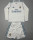 Long sleeve Kids kit 17-18 Real Madrid home (Retro Jersey) Thailand Quality