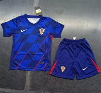 Kids kit 2024 Croatia Away Thailand Quality