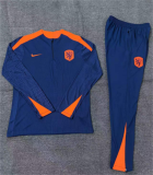 Player Version Young 24-25 Netherlands (sapphire blue) Sweater tracksuit set