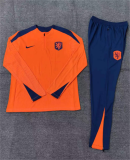 Player Version Young 24-25 Netherlands (orange) Sweater tracksuit set