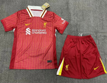 24-25 Liverpool home Set.Jersey & Short High Quality