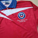 Long sleeve 1998 Chile home Retro Jersey Thailand Quality