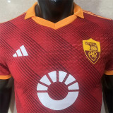 24-25 AS Roma home Player Version Thailand Quality