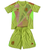 2024 Mexico (Goalkeeper) Set.Jersey & Short High Quality