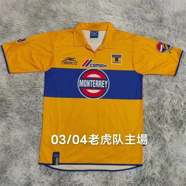 03-04 Tigres UANL home Retro Jersey Thailand Quality