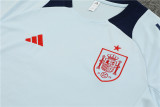 2024 Spain (Training clothes) Adult Jersey & Short Set Quality
