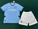 24-25 Manchester City home Set.Jersey & Short High Quality