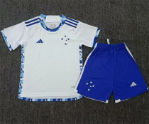 Kids kit 24-25 Cruzeiro Away Thailand Quality