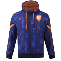 Player Version 2024 Netherlandsl (blue) Windbreaker Soccer Jacket