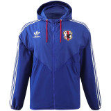 Player Version 2024 Japan (blue) Windbreaker Soccer Jacket