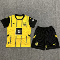 Kids kit 24-25 Borussia Dortmund home Thailand Quality
