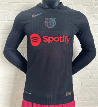 Long sleeve 24-25 FC Barcelona Away Player Version Thailand Quality