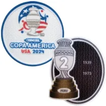 Peru COPA AMERICA 24 2 cups of 1975 crowns