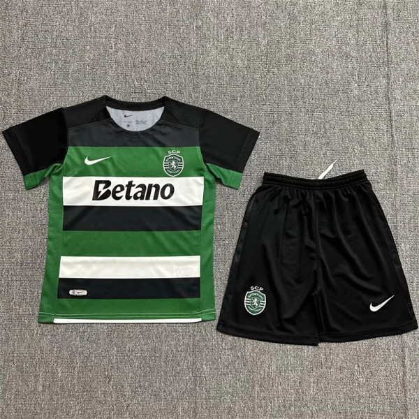 Kids kit 24-25 Sporting Lisbon home Thailand Quality