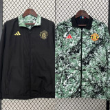 24-25 Manchester United (two-sided) Windbreaker Soccer Jacket