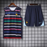 2024 France (vest) Adult Jersey & Short Set Quality