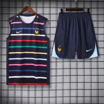 2024 France (vest) Adult Jersey & Short Set Quality