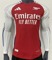 Long sleeve 24-25 Arsenal home Player Version Thailand Quality