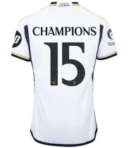 23-24 Real Madrid home (CHAMPIONS 15#) Fans Version Thailand Quality